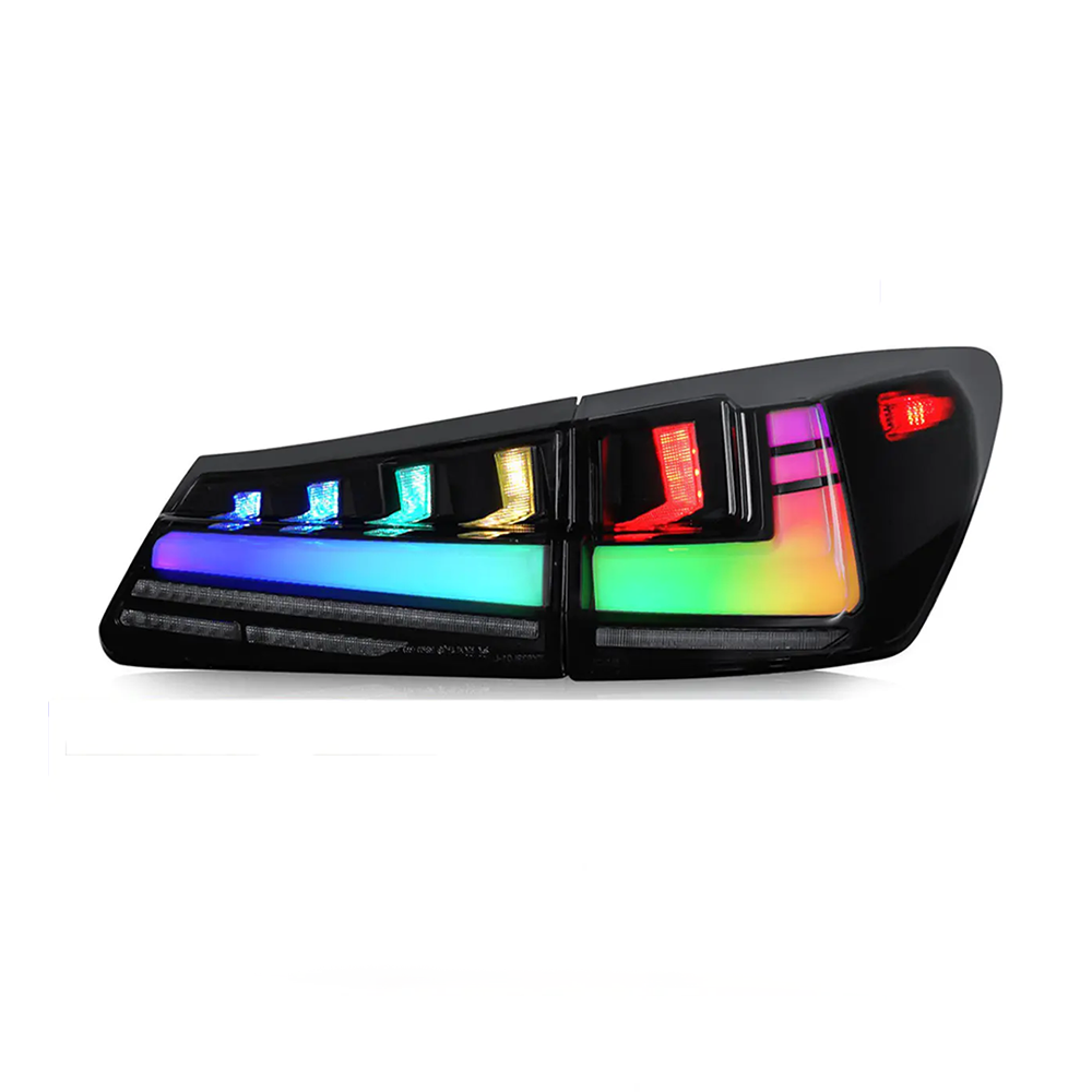 Для Lexus IS-series 2006-2012 RGB светодиодные задние фонари
